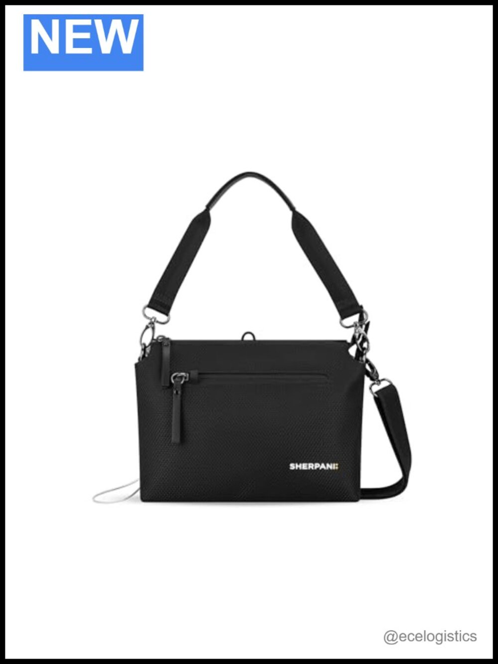 Anti-Theft Crossbody Purse RFID Blocking Recycled Nylon Travel Bag